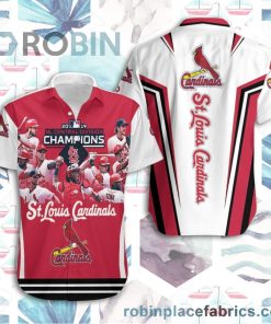 St Louis Cardinals 2019 Nl Central Champions Summer Beach Hawaiian Shirt