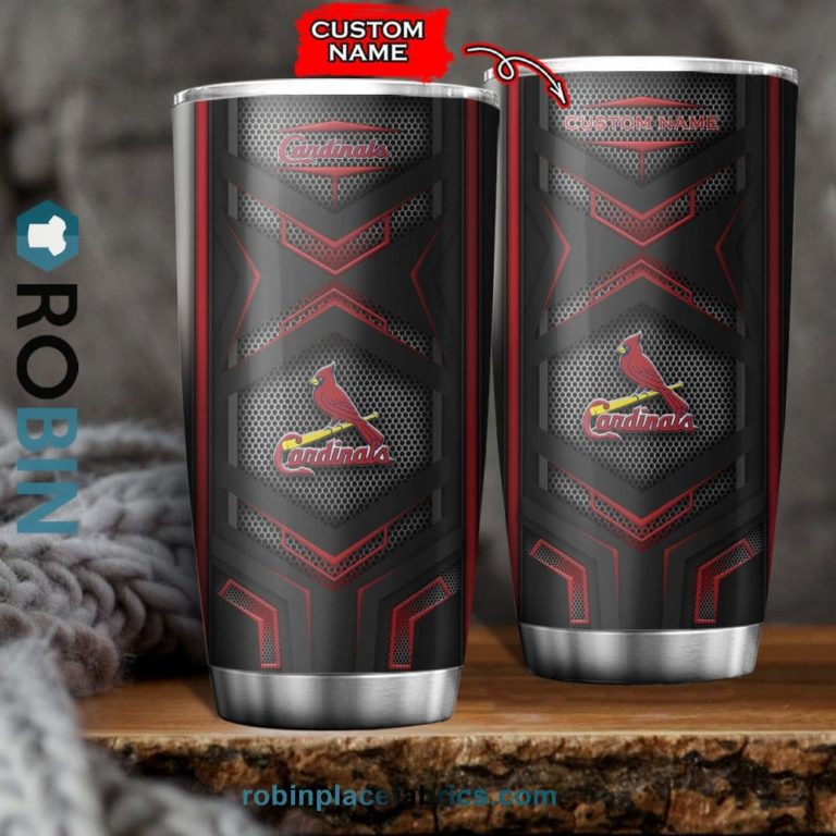 St Louis Cardinals Custom Name Tumblers Cup