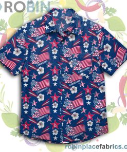 St Louis Cardinals Mlb Americana Button Up Shirt