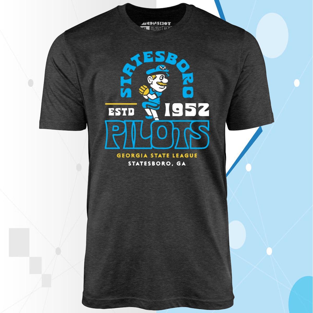 Statesboro Pilots – Georgia – Vintage Minor League Baseball Unisex T-Shirt Statesboro Pilots – Georgia – Vintage Minor League Baseball Unisex T-Shirt