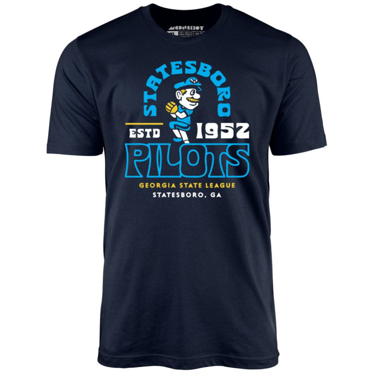 Statesboro Pilots – Georgia – Vintage Minor League Baseball Unisex T-Shirt