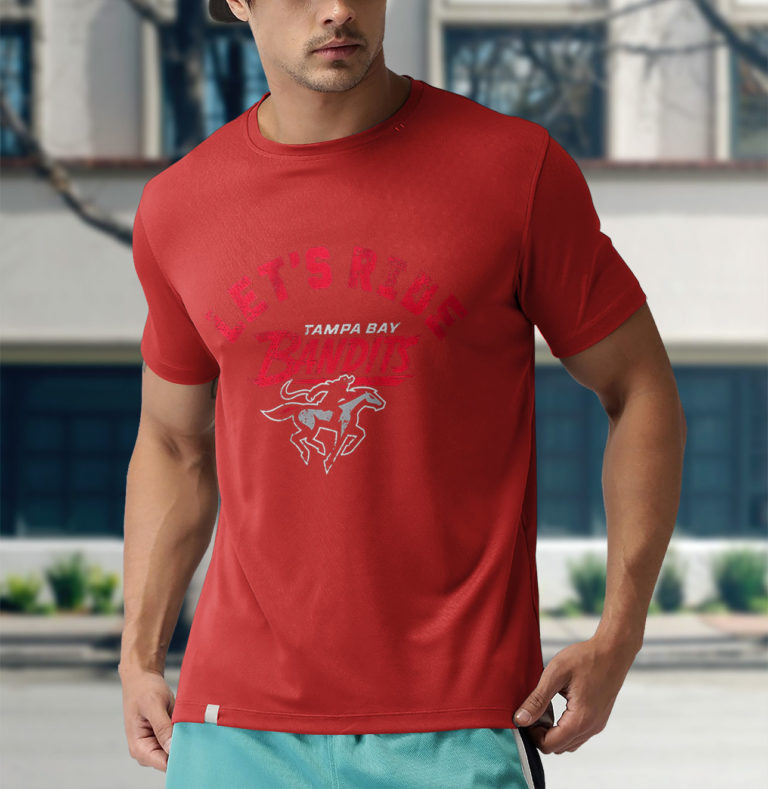 Tampa Bay Bandits Let’s Ride Unisex T-Shirt