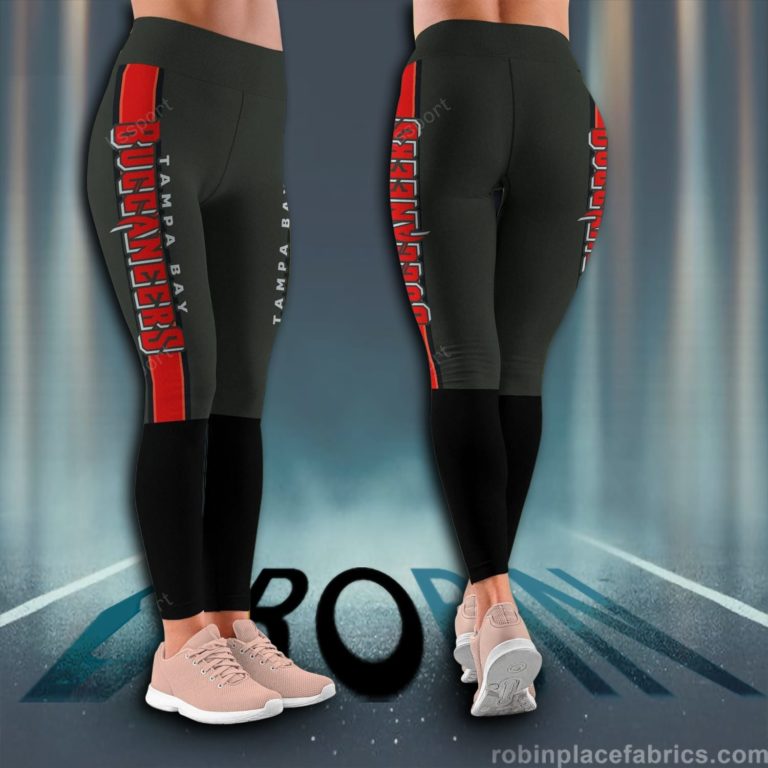 Tampa Bay Buccaneers NFL High Waisted Leggings