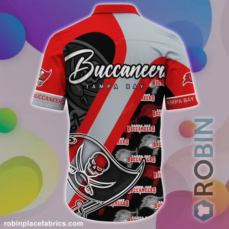 Tampa Bay Buccaneers NFL Short Sleeve Button Down Shirt