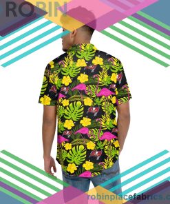 Tampa Bay Buccaneers Nfl Short Sleeve Button Up Shirt