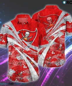 Tampa Bay Buccaneers NFL Summer Hawaiian Shirt Floral Pattern Graphic