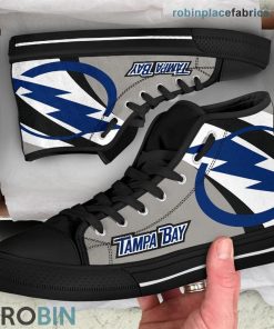 Tampa Bay Lightning Canvas High Top Shoes