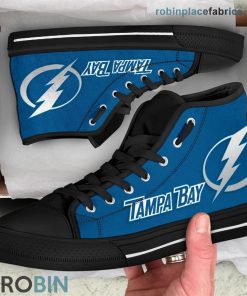 Tampa Bay Lightning Canvas Shoes High Top