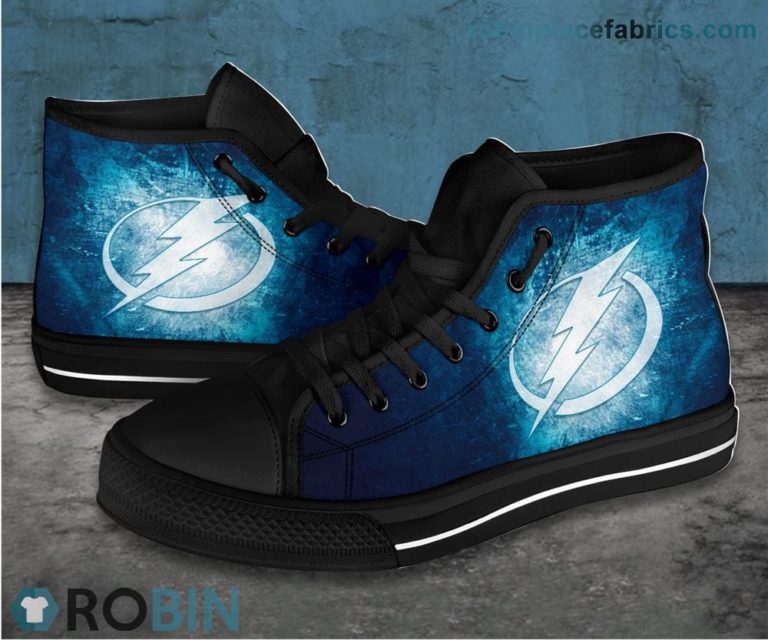 Tampa Bay Lightning Canvas Sneaker High Top