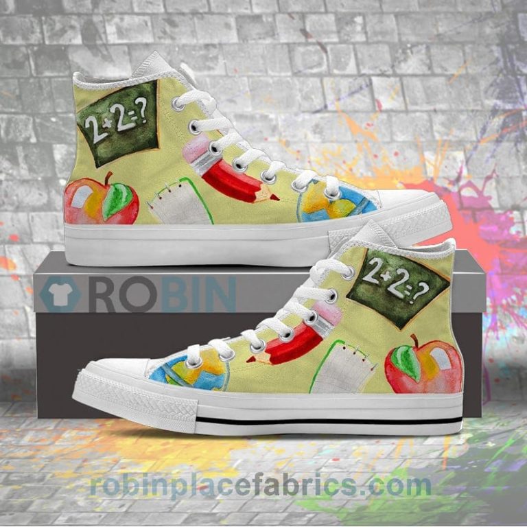 Teacher Canvas High Top Sneaker