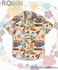 Tenessee Volunteers NCAA Short Sleeve Button Up Shirt
