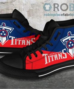 Tennessee Titans Canvas High Top Sneaker