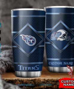 Tennessee Titans NFL Custom Name Tumblers Cup