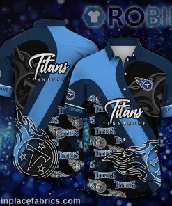 Tennessee Titans NFL Short Sleeve Button Down Shirt