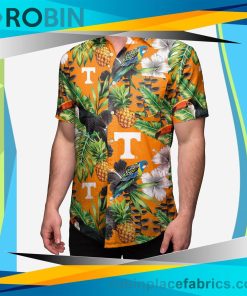 Tennessee Volunteers Floral Button Up Shirt