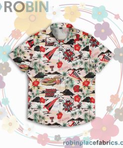 Texas Tech Red Raiders NCAA Short Sleeve Button Up Shirt Texas Tech Red Raiders NCAA Short Sleeve Button Up Shirt