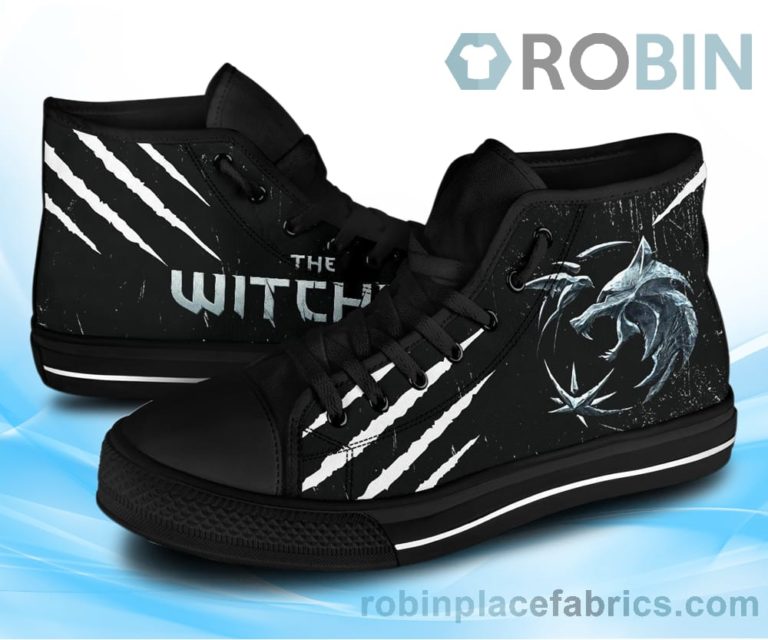 The Witcher Canvas High Top Sneakers