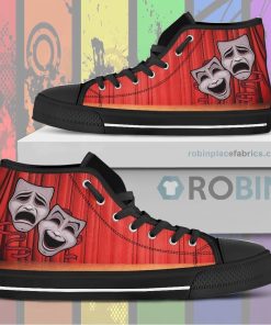 Theater Lovers Canvas High Top Shoes