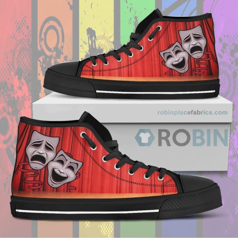 Theater Lovers Canvas High Top Shoes