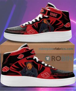 Tobi Sneakers Air Mid Custom Anime Akatsuki Shoes