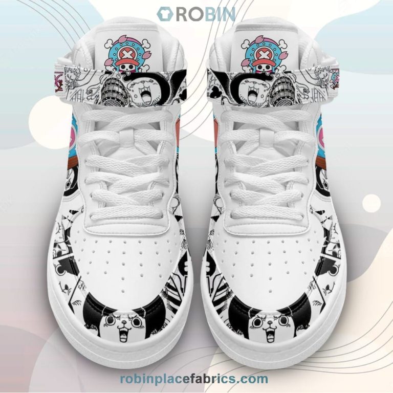 Tony Tony Chopper Sneakers Air Mid Custom One Piece Anime Shoes