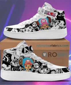 Tony Tony Chopper Sneakers Air Mid Custom One Piece Anime Shoes Tony Tony Chopper Sneakers Air Mid Custom One Piece Anime Shoes
