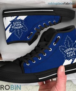 Toronto Maple Leafs Canvas Shoes High Top Toronto Maple Leafs Canvas Shoes High Top