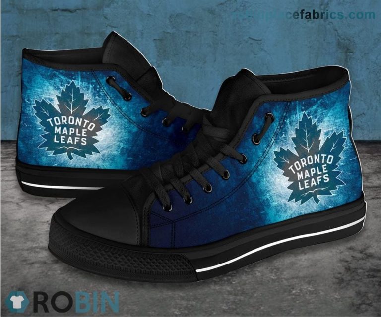 Toronto Maple Leafs Canvas Sneaker High Top