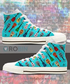 Ukulele Canvas High Top Sneaker