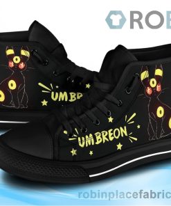 Umbreon Canvas High Top Shoes
