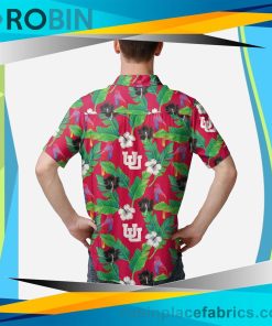 Utah Utes Floral Button Up Shirt Utah Utes Floral Button Up Shirt
