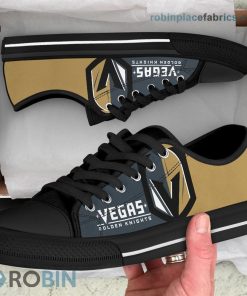 Vegas Golden Knights Canvas Shoes Low Top Vegas Golden Knights Canvas Shoes Low Top