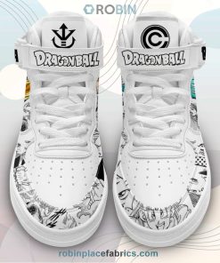Vegeta and Bulma Sneakers Air Mid Dragon Ball Anime Shoes Vegeta and Bulma Sneakers Air Mid Dragon Ball Anime Shoes