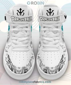 Vegeta Blue Sneakers Air Mid Custom Dragon Ball Anime Shoes