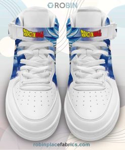 Vegeta Blue Sneakers Air Mid Dragon Ball Anime Shoes