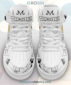Vegeta Manji Sneakers Air Mid Custom Dragon Ball Anime Shoes