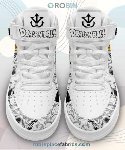 Vegeta Sneakers Air Mid Custom Dragon Ball Anime Shoes