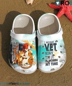 Vet Tech Living My Life Crocs Shoes Vet Tech Living My Life Crocs Shoes
