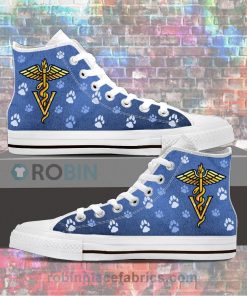 Veterinarian Canvas High Top Sneaker