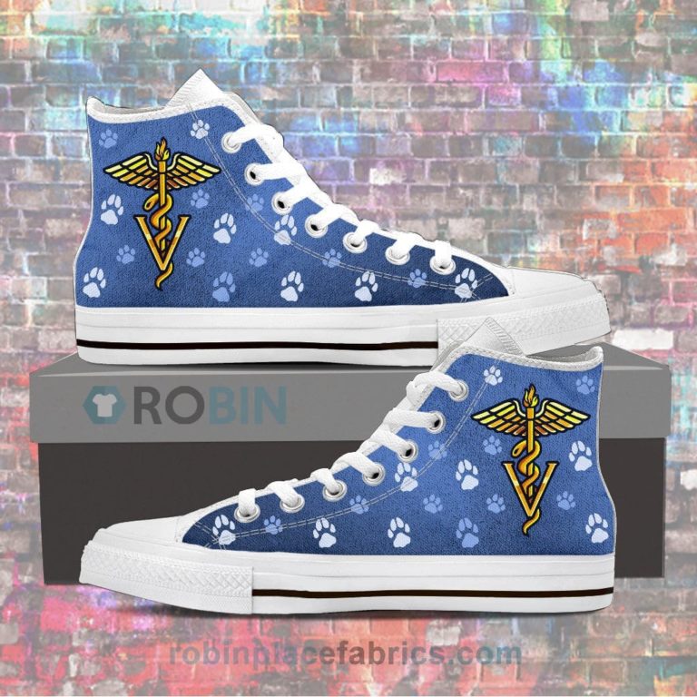 Veterinarian Canvas High Top Sneaker