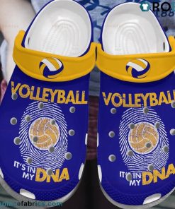 Volleyball It’s In My Dna Crocs Shoes