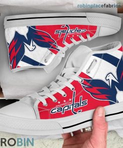 Washington Capitals Canvas Shoes High Top
