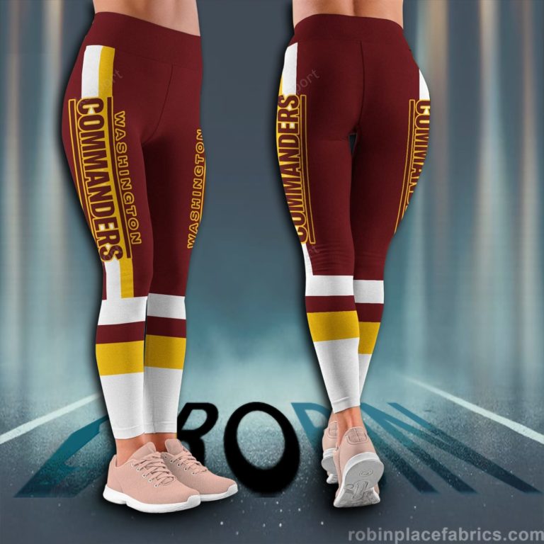 Washington Commanders NFL High Waisted Leggings