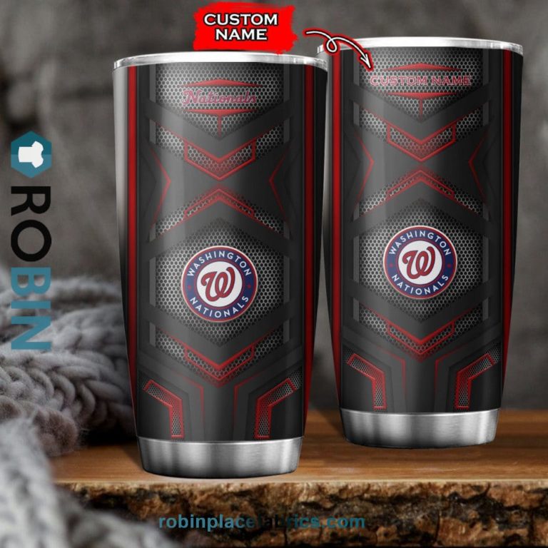 Washington Nationals Custom Name Tumblers Cup