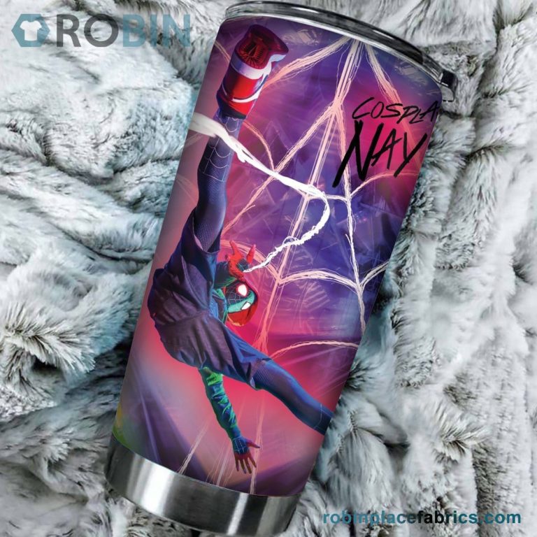 Web Slinger Miles – Signed Stainless Steel Tumblers Cup