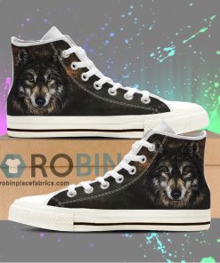 Wolf Canvas High Top Sneaker