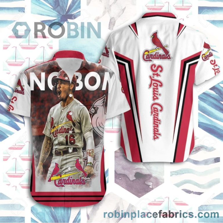 Wong Bomb St Louis Cardinals Kolten Wong Hawaiian Shirt