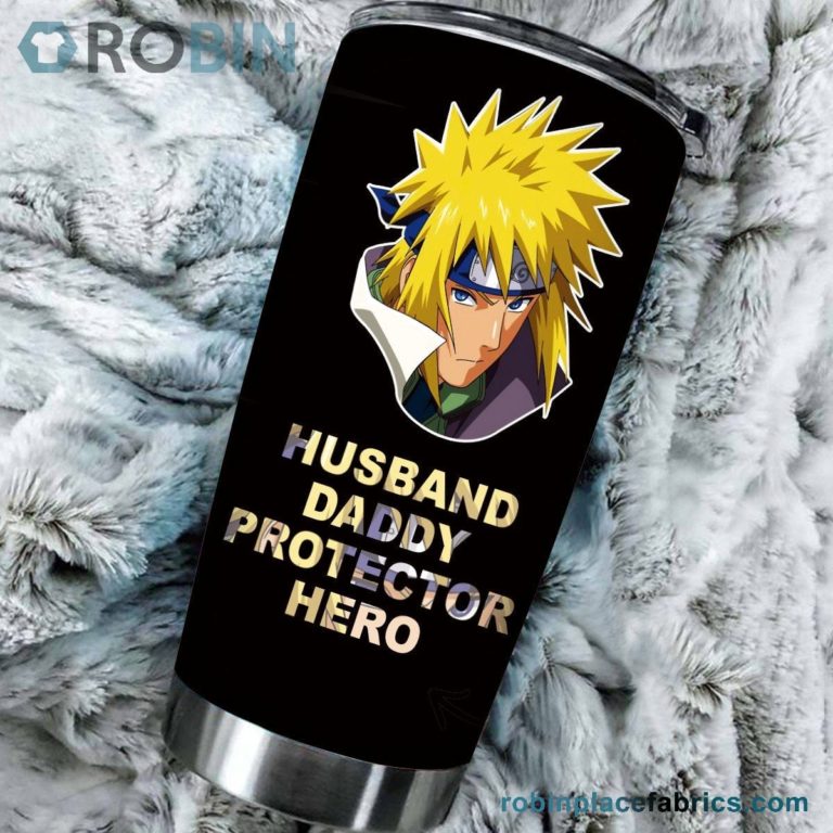 Yellow Flash Minato Stainless Steel Tumblers Cup