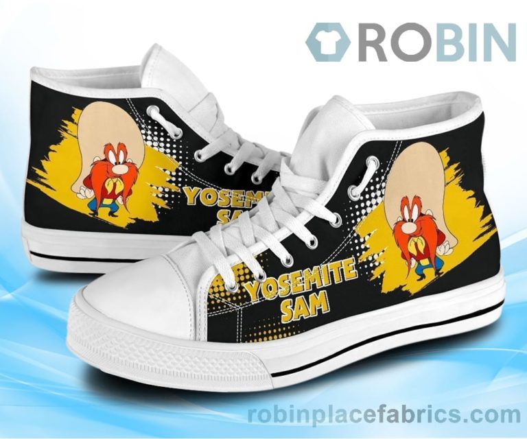 Yosemite Sam Canvas High Top Shoes