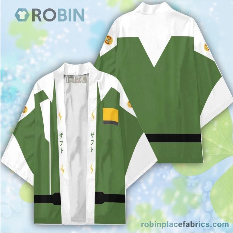 ZAFT Gundam Kimono Cardigans Custom Green